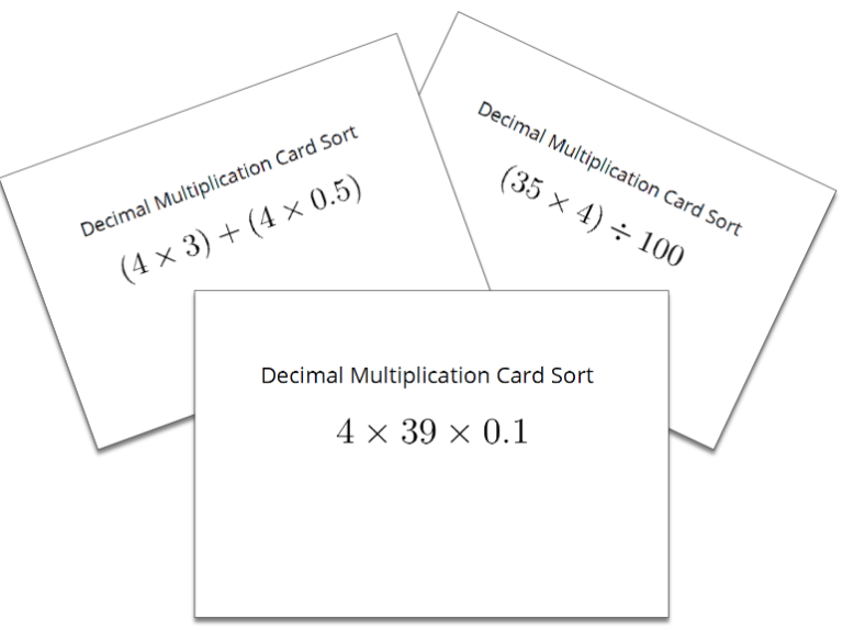 Grade 5 Lesson Card Decks Based On Im K 5 Math™ The Math Modernist